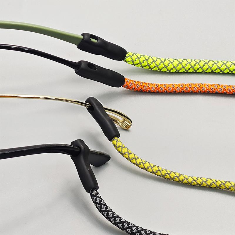 Sunglass Retainer Cord - Brillenkette Rutschfeste Sonnenbrillenkordel Reflektierendes Brillenband Brillenhalter