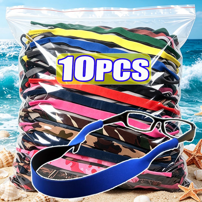 Sunglass Retainer Cord - Taucherbrillenband Buntes Schwimmendes Brillenband Sonnenbrillenband Dehnbares