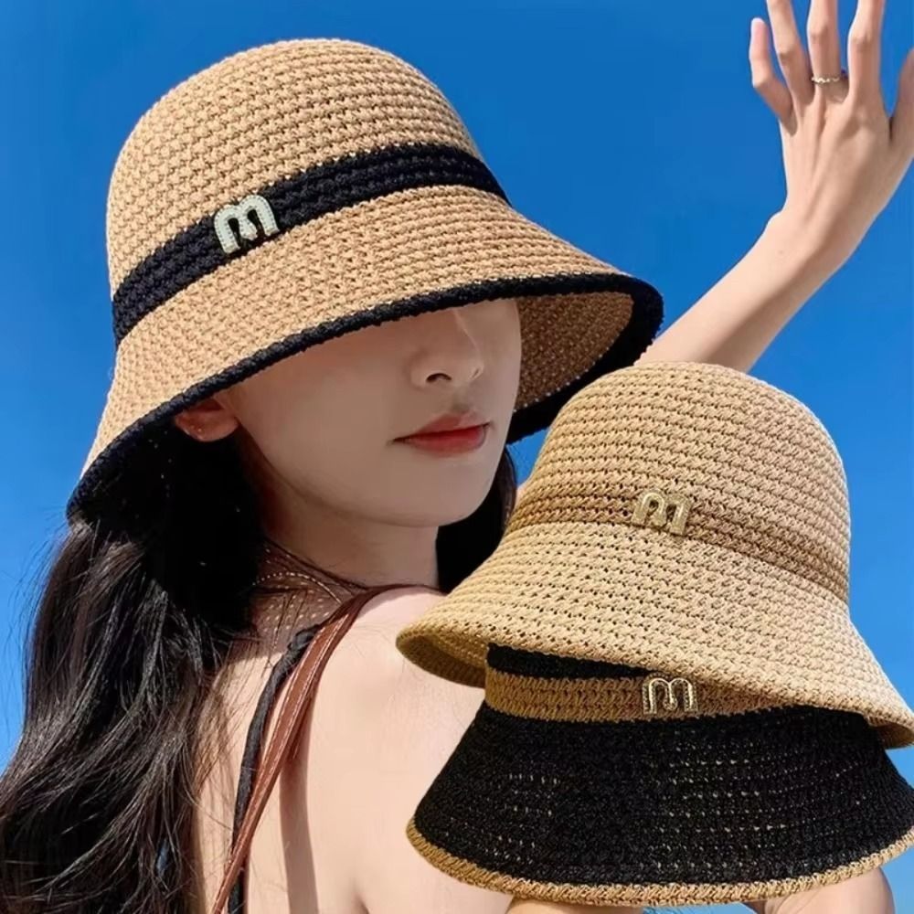Atmungsaktiver, eleganter Fisc – Bucket Hat Straw Bewertung und Preis